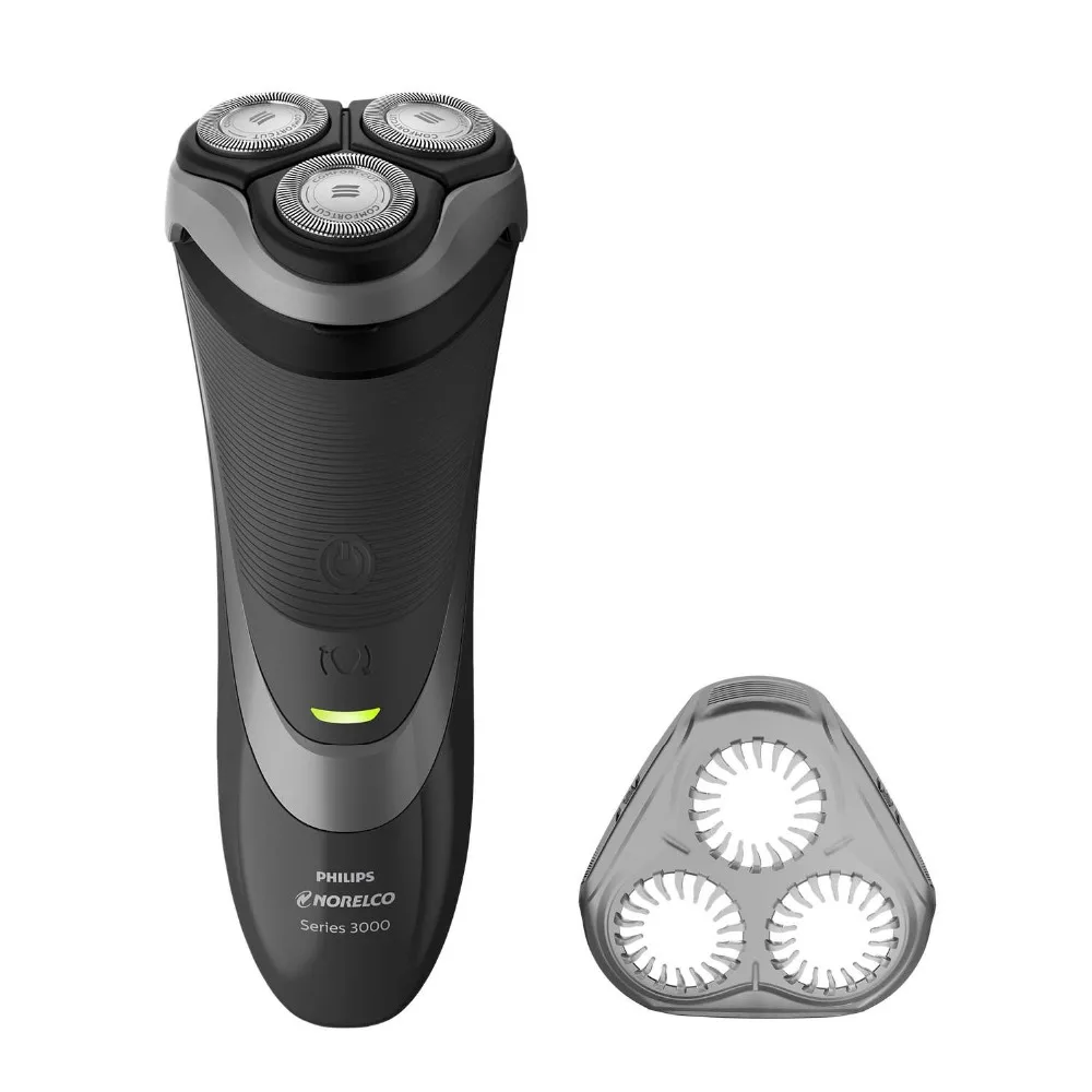 Philips Norelco бритва 3600 2-в-1 бритва+ триммер сухой и влажной электробритва серии 3000 S3560/88