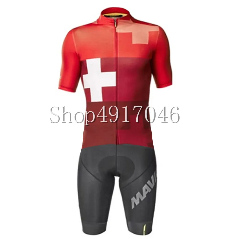 

Team Mavic Triathlon Suit Men's summer Cycling Jersey Skinsuit Jumpsuit Maillot Cycling Clothing Ropa Ciclismo Bike Sports Set