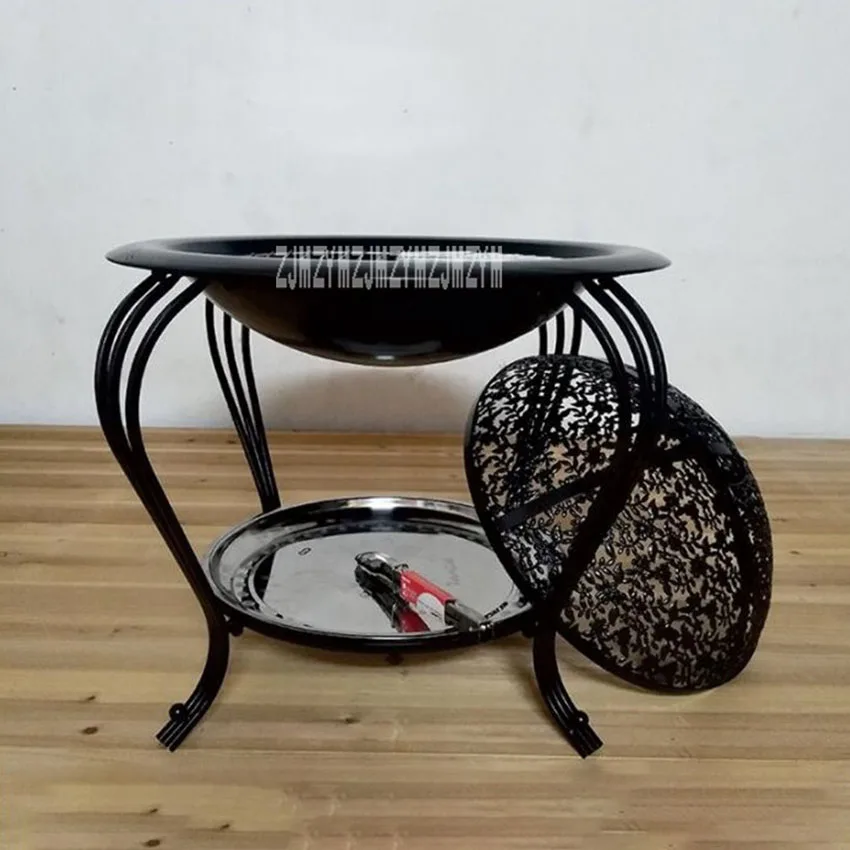 

Barbecue Oven Portable Charcoal Brazier BBQ Grill Cooker Multi-Purpose Camp Heating Coal Brazier Outdoor Coal Charcoal Stove