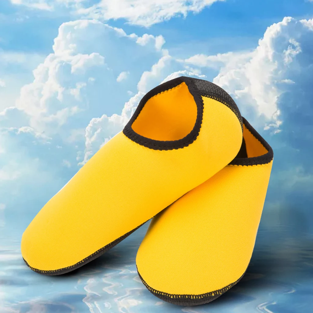 Water Shoes Aqua Socks Diving Wetsuit Non-slip Swim Beach Booties Women Men Diving Socks for Swimming Socks Boating Kayaking