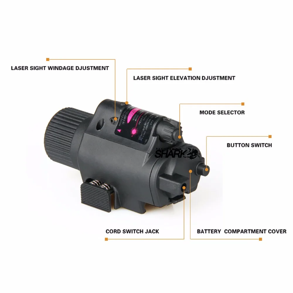 TRIJICON Тактический белый светильник охотничье оружие фонарик с красно зеленым