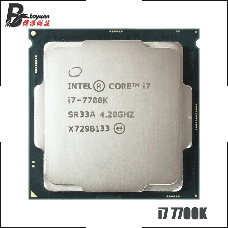 Процессор Intel Core i7-7700K i7 7700K 4-ядерный 4 2 ГГц LGA 1151 б/у | Компьютеры и офис