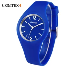 Montre Femmes Comtex de luxe marque De Mode Casual montres à quartz Silicone Sport relojes mujer femmes mignon montres sport hommes montres