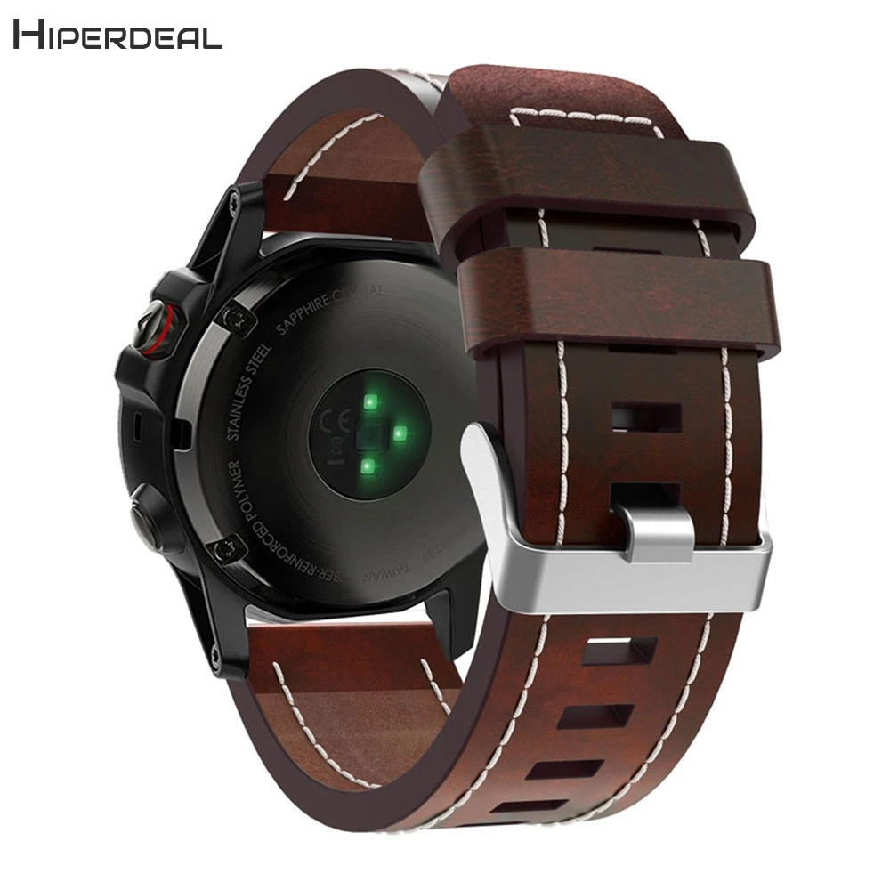 

CARPRIE 2017 Replacement Wrist Band Luxury Leather With Tool Smart Watch Quick Release Band Strap For Garmin Fenix 5x 2017 SE15a