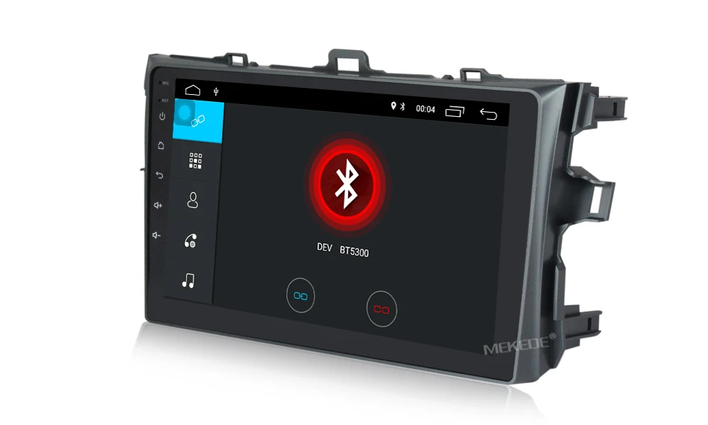 Excellent MEKEDE Car multimedia player Radio stereo Car Android 8.1 For toyota corolla 2007-2011 with Navigation Stereo  (No dvd) WIFI BT 13