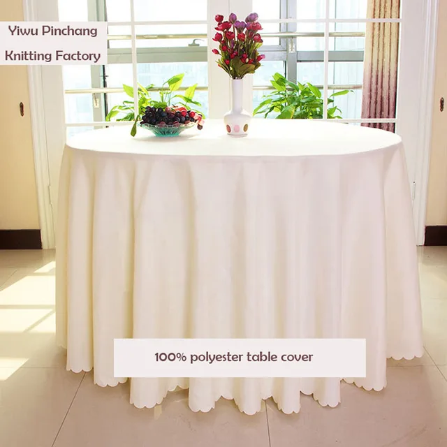 2017 New Arrival Limited 10pcs 90 Inches Double Sched Polyester 2017 New Arrival Limited 10pcs 90 Inches Double Sched Polyester Round Tablecloth For Wedding Decorations Christmas