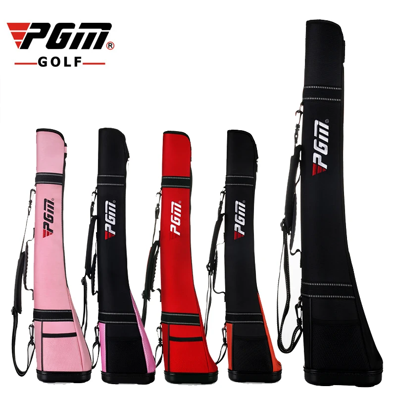 

PGM Golf Gun Bag Ultra Light Nylon Can Hold 4 Guns Firm Base Comfortable Belt Brand Original Golf Gun Bag Free Shipping
