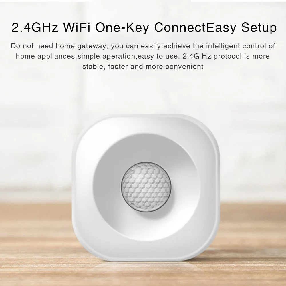Tuya WIFI czujnik ruchu PIR bezprzewodowy pasywna czujka podczerwieni bezpieczeństwa alarm antywłamaniowy czujnik kontrola aplikacji wsparcie IFTTT Tuya WIFI czujnik ruchu PIR bezprzewodowy pasywna czujka podczerwieni bezpieczeństwa alarm antywłamaniowy czujnik kontrola aplikacji wsparcie IFTTT