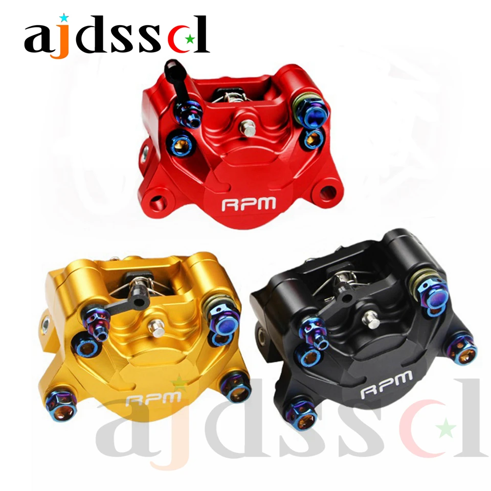 Universal 84mm Motorcycle Brake Calipers 34mm*2 pistons Modified brake calipers for Ducati