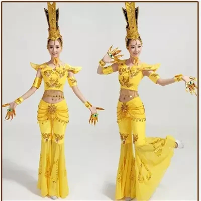 

Adult Dance Costume Classical Dance Costume Chinese Folk Dance Performance Dance Avalokitesvara Costumes TB1042