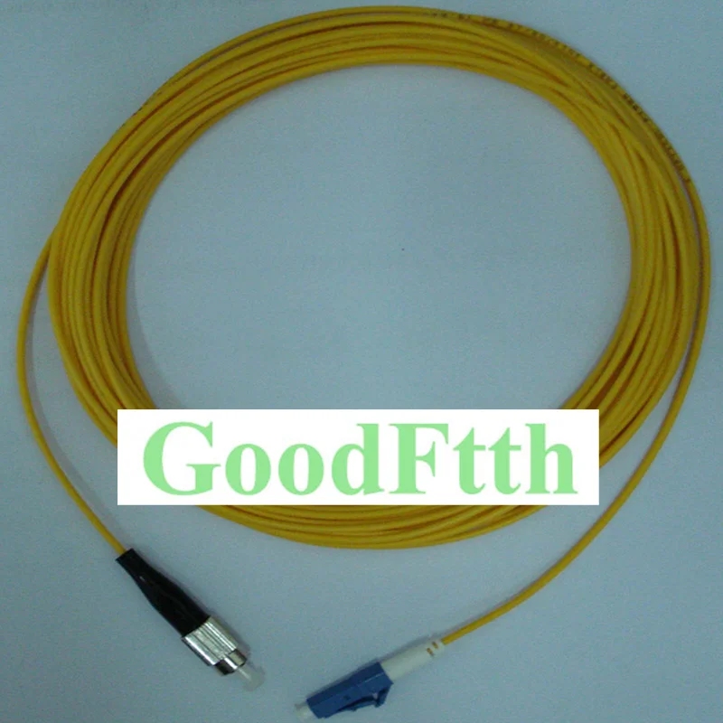 Волоконный соединительный кабель FC-LC UPC FC/UPC-LC/UPC SM симплекс GoodFtth 100-500 m