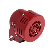 Universal DC 12V Red 3 Driven Air Raid Siren Horn Speaker Alarm 50's fit for Automotive Car Truck Motorcycle Yacht Boat