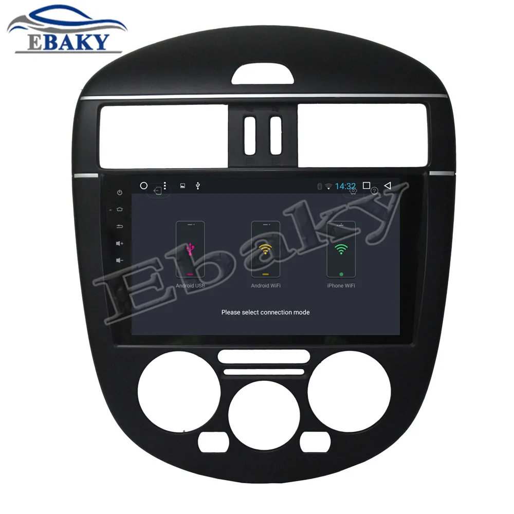 Clearance NaviTopia 9inch 1GB/2GB RAM Quad Core/Octa Core Android 7.1/8.1 Car DVD Radio for Nissan Tiida L 2011 2012 2013 2014 2015 GPS 18