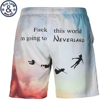 Летние мужские пляжные шорты бермуды в повседневном стиле мужские шорты Maillot de Bain мужские купальные шорты