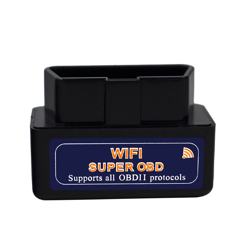 Супер Мини elm327 Wifi V1.5 Pic18f25k80 Obdii диагностический сканер Wi Fi Elm 327 IOS Andorid PC Obd2 1,5 считыватель кодов 25k80 чип