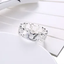 Модные серебряные ювелирные изделия 925 Серебряные кольца красивые кольца для женщин и девушек кольца подарки(размер 6,7, 8,9