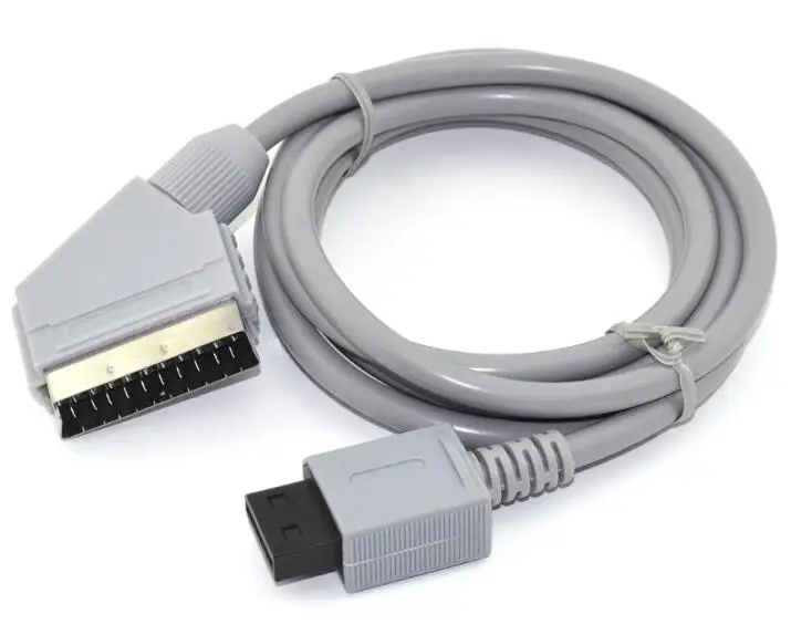 Два спецификации для wii Scart кабель видео HD провод HDTV для nintendo wii видеоигры - Цвет: NTSC