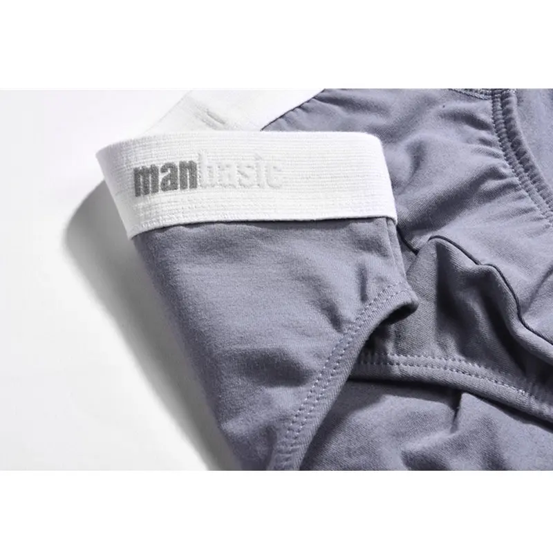 4 шт. мужские трусы нижнее белье для мужчин Calzoncillos Hombre Slip Homme хлопковые с ремешком