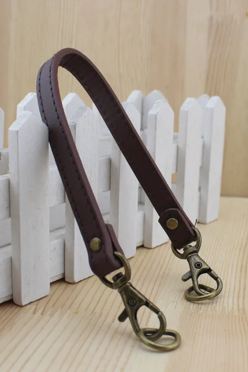 D30 DIY рамка для сумки кошелька гениальный линейное нажатие маленькая ручка ремень 1,2 см Ширина из PU искусственной кожи на ремне с пряжкой сумка аксессуары 4 шт