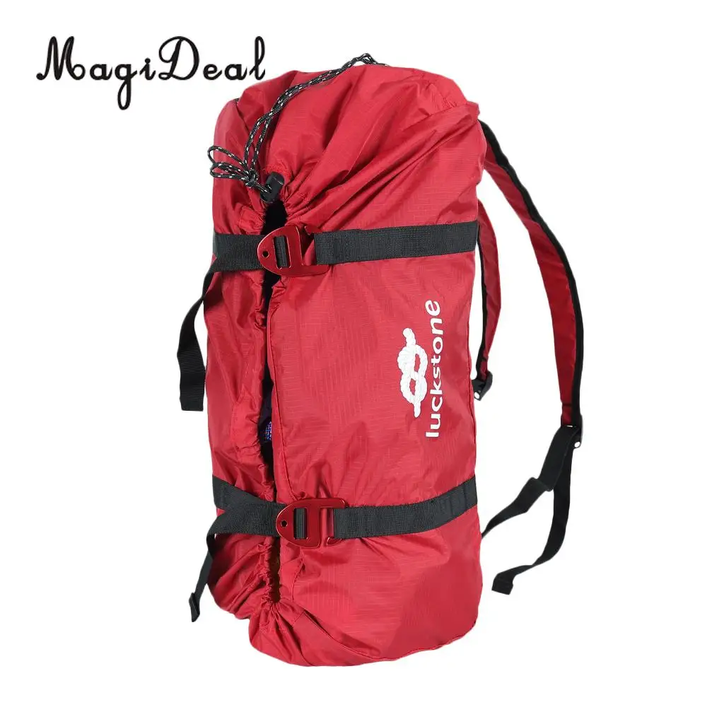 MagiDeal Folding Nylon Rock Climbing Rope Bag Gear Equipment Holder Storage for Camping Climbing Caving Travell Accessories