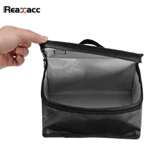 Обновленный Realacc огнестойкий водонепроницаемый Lipo батарея безопасности сумка Мягкий чемодан с светящимися коробки с ручками для RC батареи