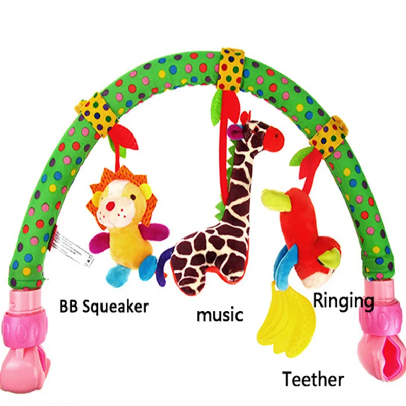 Многофункциональная детская коляска застежка для коляски Колокольчик колокольчик музыкальная шкатулка кроватка подвески из ткани кровать колокольчик животное кулон новорожденный ветер игрушки с колокольчиками - Цвет: 88cm