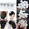 20/40PCS Wedding Bridal Pearl Hair Pins Flower Crystal hairpin Hair Clips Bridesmaid Jewelry Accessories Wholesale Drop Ship ► Photo 3/6