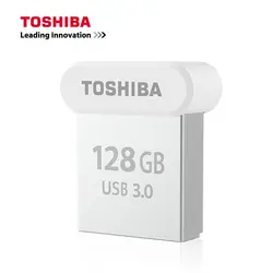 TOSHIBA флеш-накопитель USB 3,0 32 ГБ флеш-накопитель 64 Гб металлический мини флеш-накопитель NAND 128 ГБ 120 МБ/с./с U диск 2017 Новый для автомобиля