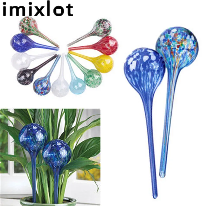 Imixlot автоматическое устройство орошения для растений в горшке путешествия капельного орошения таймер стеклянный шар Сад капельный полив горшки устройство|Сосуды и чайники для воды| | АлиЭкспресс