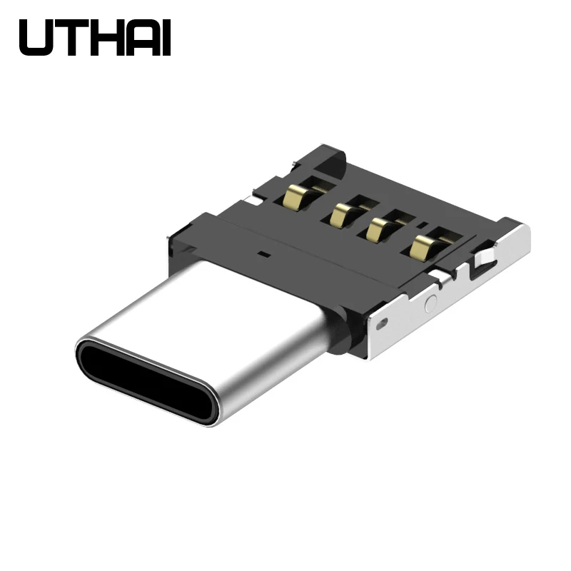 

UTHAI C21 MINI TYPE-C Adaptor OTG function Turn normal USB into TYPE C USB flash drive