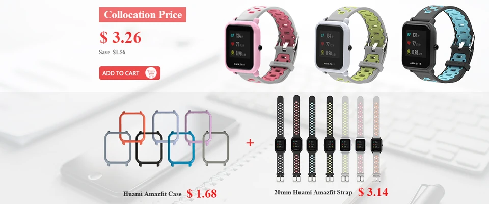 Mijobs 20 22 мм силиконовый браслет для Xiaomi Huami Amazfit Bip BIT PACE Band смарт часы браслет аксессуары браслеты ремни