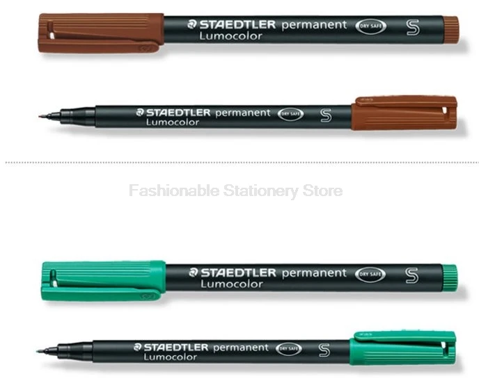 4 шт STAEDTLER 313S цветные художественные маркеры ручки масляные чернила маркер канцелярские принадлежности офисные школьные принадлежности быстросохнущие водостойкие Маркеры Ручка