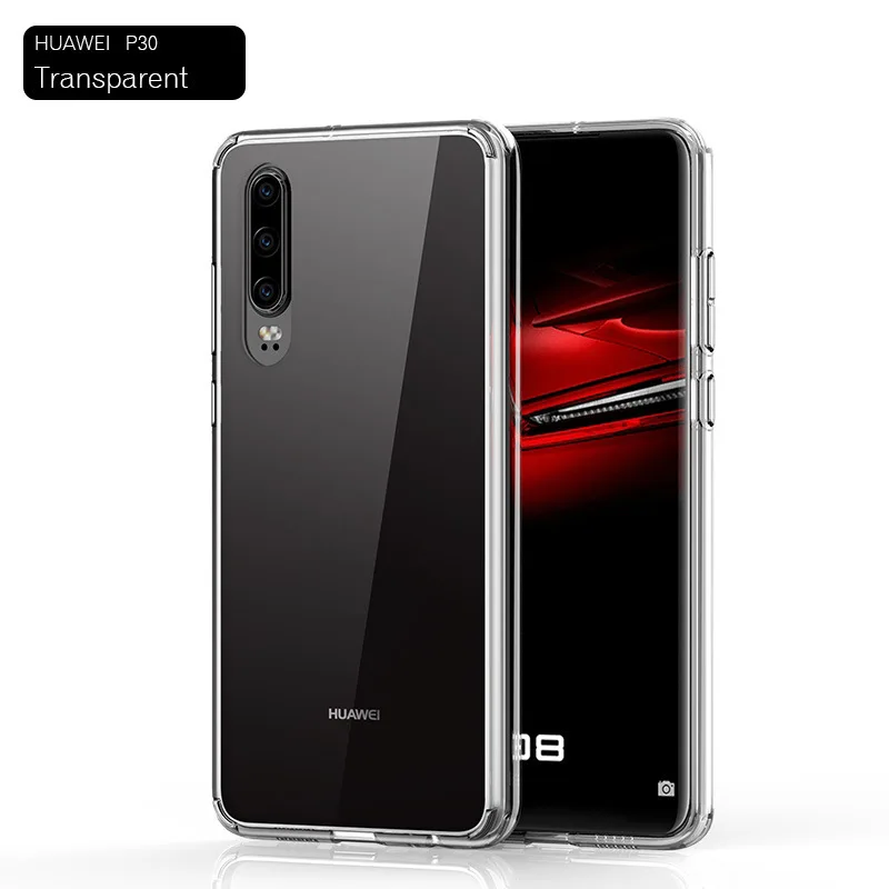 100 шт./лот для huawei P30 lite Pro Чехол для телефона Ультра-тонкий прозрачный термопластичный полиуретан силиконовый чехол Coque корпус телефона Fundas для huawei P 30 lite 30Pro