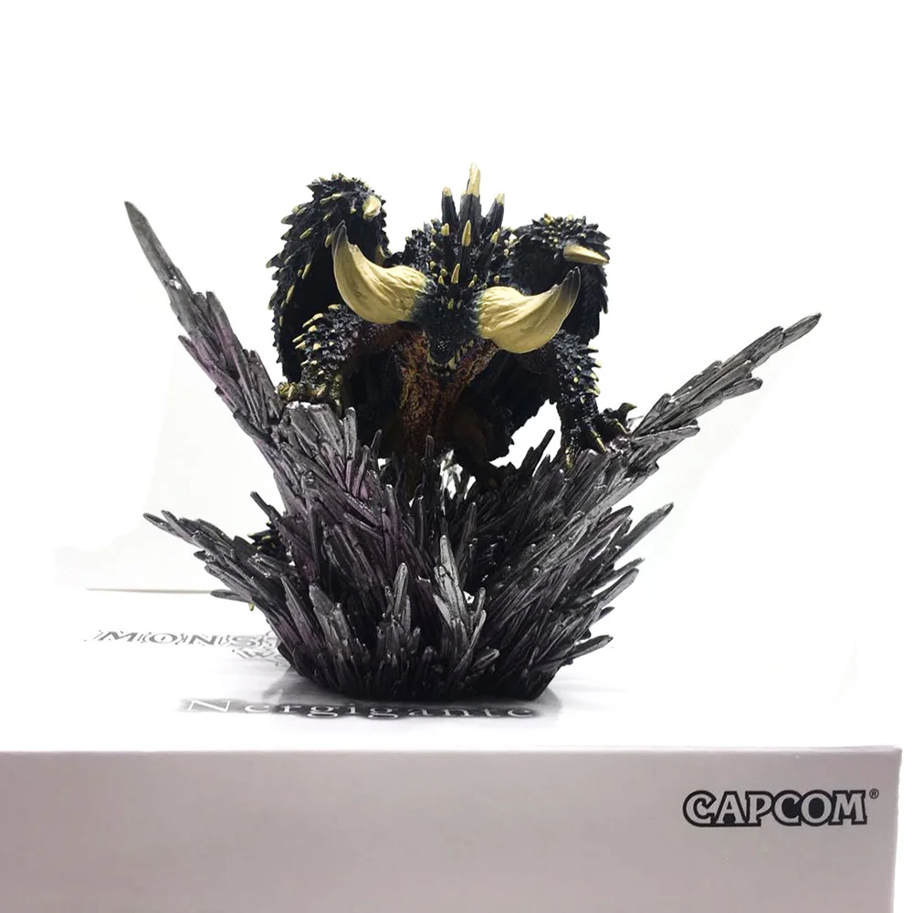 Японское аниме Монстр Охотник XX фигурка Nergigante ПВХ модели горячий Дракон фигурка украшение игрушка модель - Цвет: Nergigante