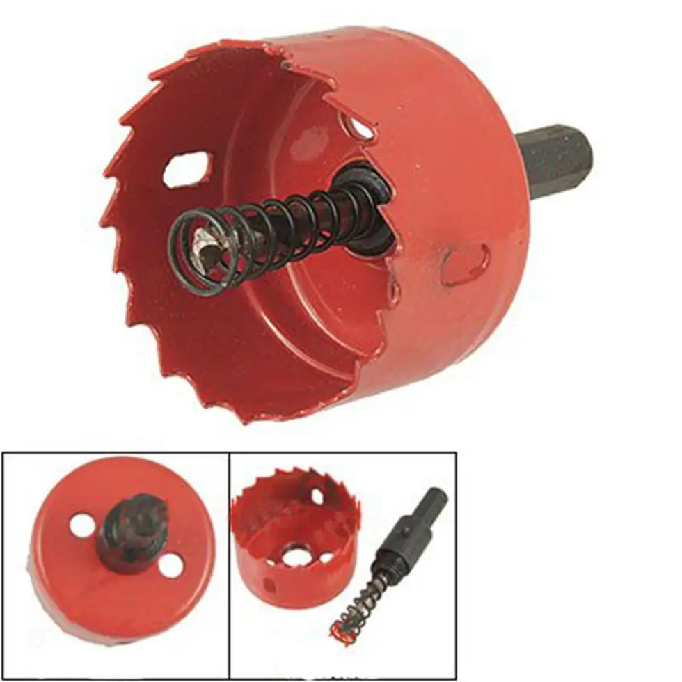 Twist Drill Bit 50mm Diameter Cutter BiMetal Hole Sawin Drill Bits