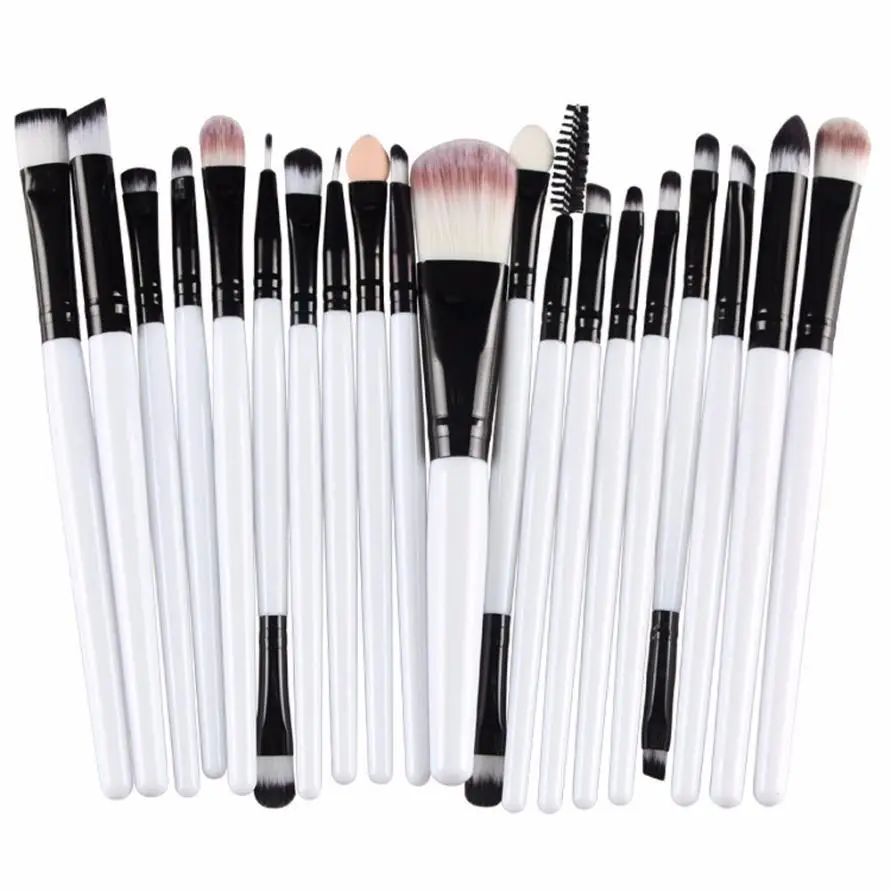 

20 pcs Makeup Brush Set tools Make-up Toiletry Kit Wool Make Up Brush Set Y426