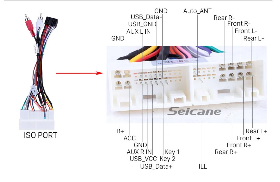 Seicane Автомобильный мультимедийный плеер Android 8,1 gps 2Din стерео для 2012 2013 Kia Ceed RHD HD сенсорный экран головное устройство с Wifi