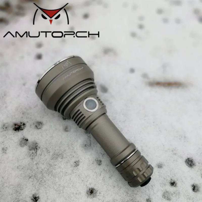Фонарик Amutorch TC500 портативный светодиодный двойной фонарь высокой яркости 2200LM