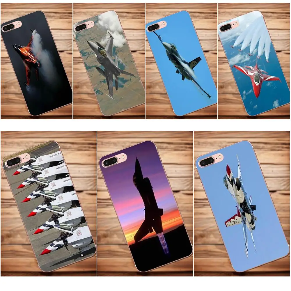 

F16 Fighting Falcon Cars Vehicles Personalized Print Phone Case For iPhone 4 4S 5 5C 5S SE 6 6S 7 8 Plus X For Moto G G2 G3