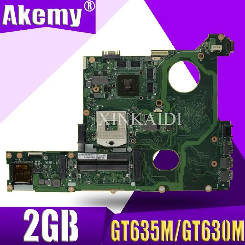 Материнская плата Akemy N46VJ для ноутбука ASUS N46VM N46VZ N46VB N46VV N46V