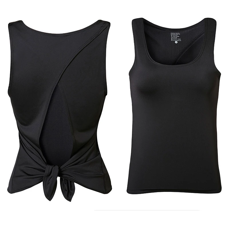 Women Yoga Tank Tops Quick-dry Exercise Women's Workout Gym Clothes Sports T-Shirts Fitness Top women Shirt sportswear