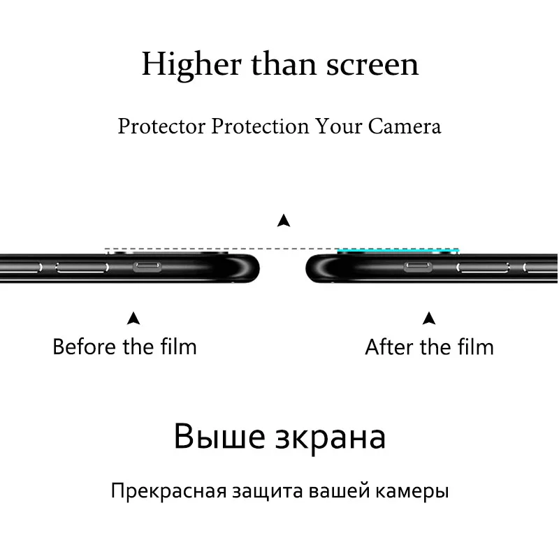Стекло для камеры Huawei Honor 10 9 Lite/ 8X 8 Pro 7X Max защита экрана прозрачная защитная пленка