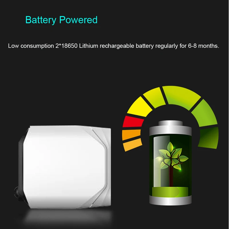  DAYTECH Alimentato A Batteria 1080P Senza Fili del IP di WiFi Della Macchina Fotografica di 2MP HD 