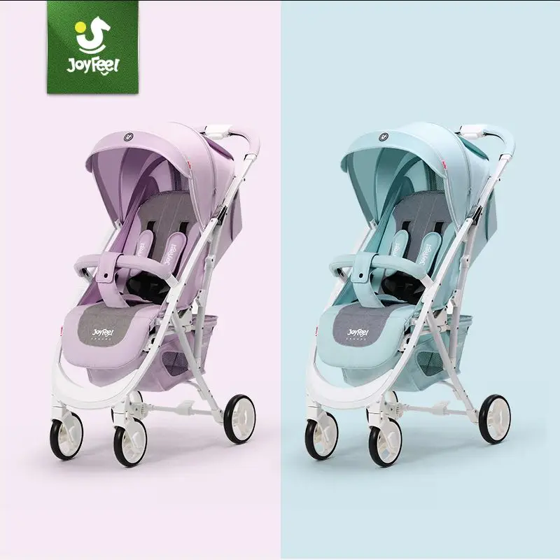 joyfeel baby stroller folding portable trolley umberlla mini lightweight stollers four wheel trolley