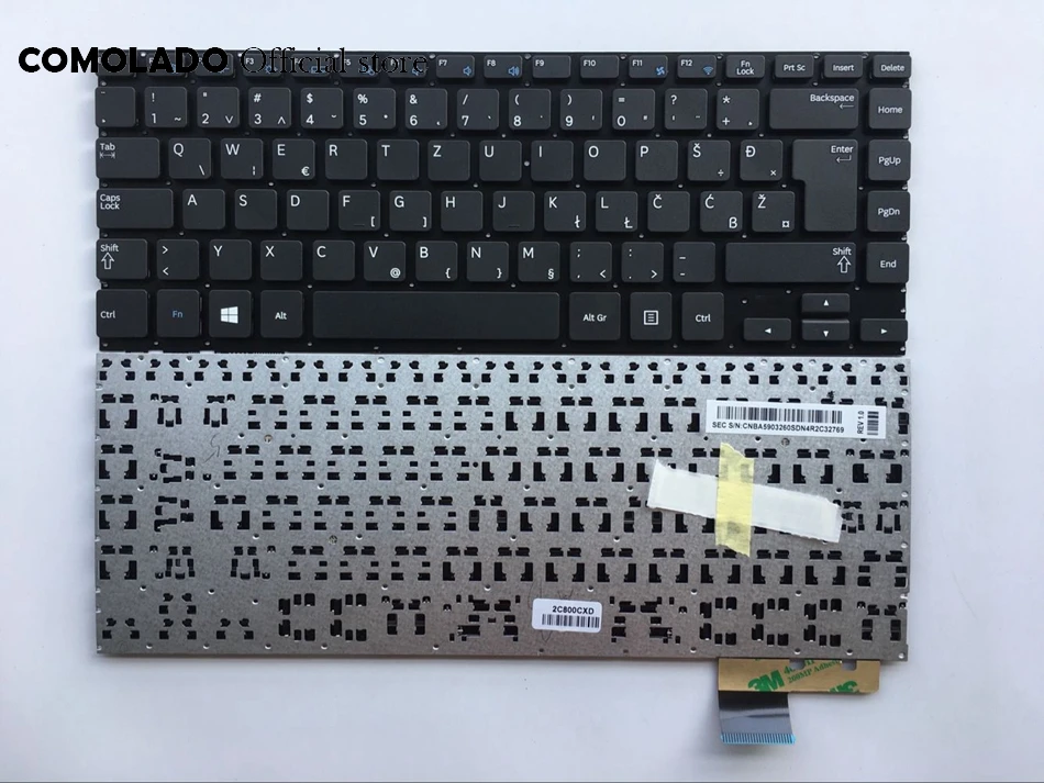

WB West Balkans keyboard For Samsung NP 450R4E 455R5J 450R4Q 370R4E NP470R4E 455R4J 450R4Q Laptop Keyboard WB Layout