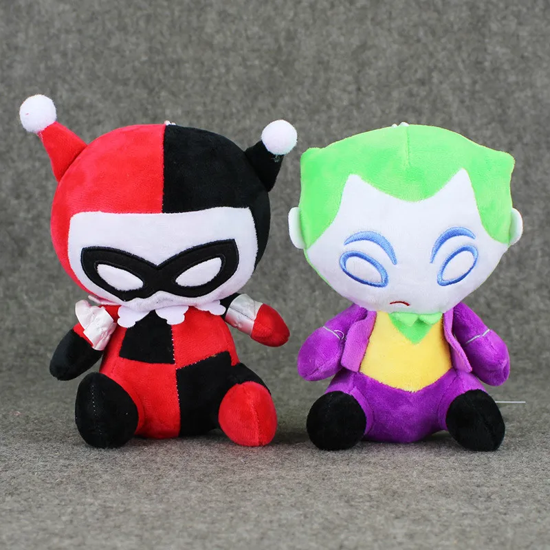 4 стиля Америка Супер Герои плюшевые игрушки флэш Бэтмен Харли Квинн Джокер мягкие куклы " 20 см
