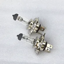 10 шт. H4 галогенная лампа для автомобилей 12В 55 Вт 4300 К белые противотуманные галогеновые лампы головного автомобильный светильник