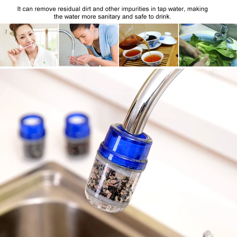 Kitchen Bathroom faucet extender Activated Carbon Water Filter Faucet Tap Household Water Purifier Remove Rust Sediment Kitchen Bathroom faucet extender Activated Carbon Water Filter Faucet Tap Household Water Purifier Remove Rust Sediment
