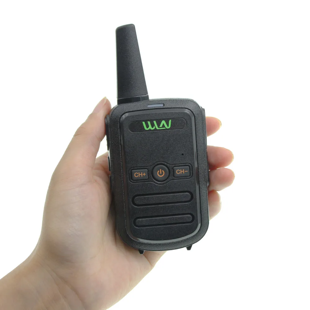 2 шт. KD-C51 мини портативный fm трансивер KDC51 UHF400-470MHz двухстороннее радио Ham коммуникатор - Цвет: 2xKD-C51-Black
