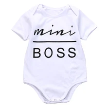 Боди с короткими рукавами для маленьких мальчиков и девочек, боди с надписью, одежда, пляжный костюм, Размер 0-24 месяцев